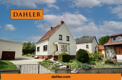 Idyllisches Einfamilienhaus mit Garten und Potenzial für Neubau