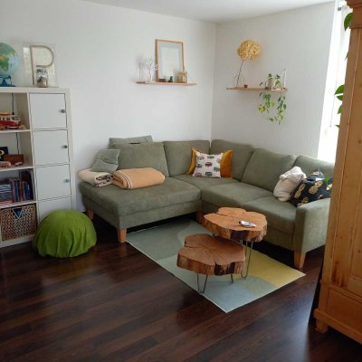 Sehr schöne 2 Zimmer-Erdgeschosswohnung mit Essküche und großer überdachter Terrasse in Gärtringen