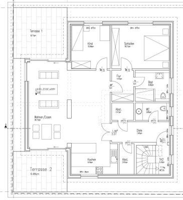 Traumhaftes Penthouse mit Fernblick und eigenem Zugang im Aachener Südviertel | 260cm Deckenhöhe