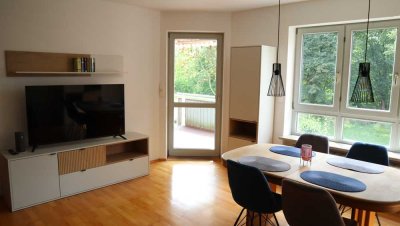 Ruhig & möbliert direkt am Lech – 3-ZKB Wohnung mit Balkon