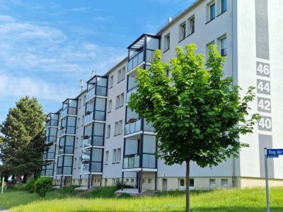 Mega Aussicht - tolle 3-Raumwohnung mit Balkon