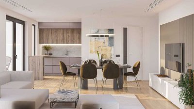 Barrierefreie 2-Zimmer-Erdgeschosswohnung mit Garten in Toplage von Hechingen