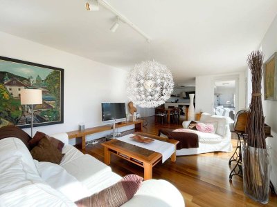 Der ideale Altersruhesitz | Lichtdurchflutete 3 Zi.-Terrassenwohnung nahe der Salzach