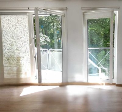 Exklusive 1-Zimmer-Hochparterre-Wohnung mit Balkon in Braunschweig