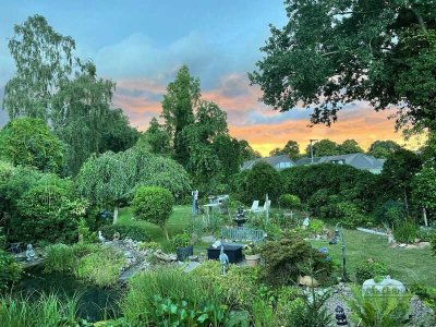 Wohnoase mit Wintergärten, Garage & traumhaftem Garten und Baugrundstück in Bremerhaven