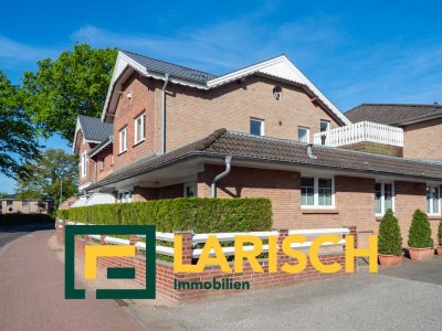 2-Zimmer-Erdgeschoss-Wohnung mit eigenem Eingang, besonders schönem Grundriss und Terrasse