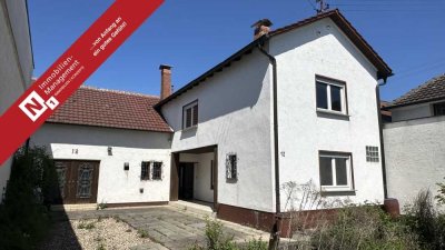 Hier liegt der Angebotspreis unter dem Grundstückswert- Renovierungsbedürftiges Haus in Böhl