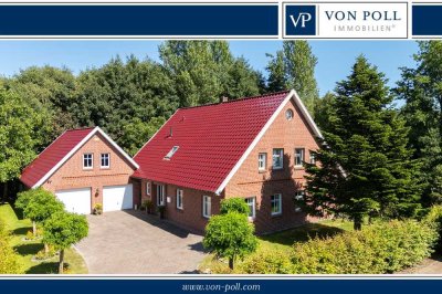 Traumhaus am Golfplatz - Gartenparadies & 220 m² Wohnkomfort in Toplage von Wiesmoor