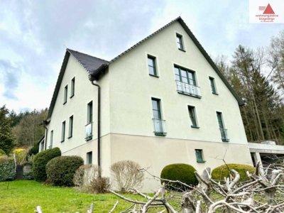 Architektenhaus mit Einliegerwohnung in ruhiger Waldrandlage in Gornau, Erzgebirge – nahe Chemnitz