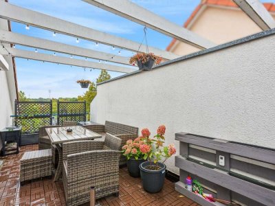 Leipzig Böhlitz-Ehrenberg - Herrliche 3-Zimmer-Dachgeschosswohnung mit Dachterrasse und Stellplatz