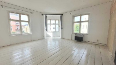 TOP WG taugliche 3-Zimmer mit toller Wohnküche, und dem Charme der guten alten Zeit im Friedelhain!
