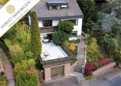 Für Liebhaber des Besonderen : Sonnenterrasse, Main- und Burgblick