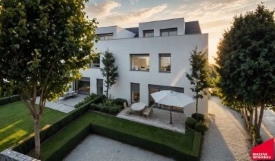 Doppelhaushälfte mit Dachterrasse und Garten in Frankfurt/Ginnheim