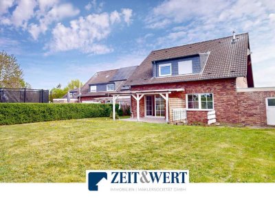 Erftstadt! Freistehendes Ein-/ Zweifamilienhaus mit Sonnengarten! 2 Garagen und Stellplatz (SN 4218)