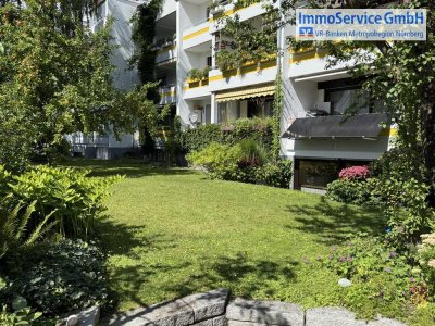 Großzügige 4-Zimmer-Wohnung mit Schwimmbadanteil, 2 Garagen und Zugang zum Gemeinschaftsgarten