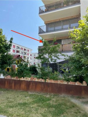 Moderne 2-Zimmer Wohnung (Einbauküche Lampen)im 1. OG in Heidelberg-Bahnstadt