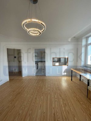 Charmante sanierte 3-Zimmer-Altbauwohnung mit großzügiger Terrasse zum Garten- an der Kieler Förde-
