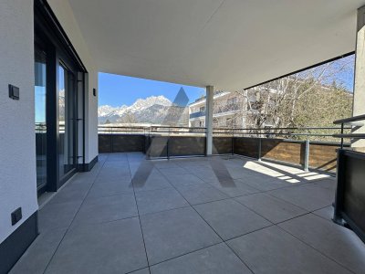 Neubauwohnung im Zentrum mit Kaiserblick
