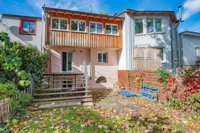 Charmantes Reihenmittelhaus an der historischen Stadtmauer von Isny – zentral, modern und mit Garten