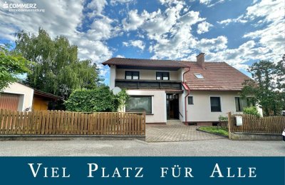 7-Zimmer-Haus mit Gartenhaus und Garage
