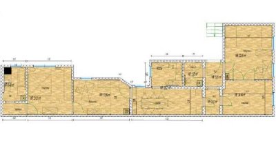 Sanierte 5 Zimmer - EG-Wohnung Nähe Gutenbergplatz mit Balkon und Homeoffice geeignet.