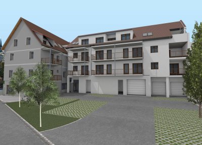 Zentrale 2-Zimmer Wohnung mit Balkon und Parkplatz