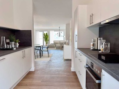 1/2 MONAT MIETFREI* – MAISONETTE: Einbauküche, eig. Eingang, FB-Hzg, Garten, Gäste-WC, TG, Keller