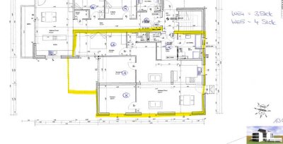 4 Zimmer Wohnung mit Balkon in Eibelstadt