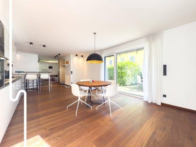 LA MAISON MORZG | Edle Garten-Maisonette mit Design-Interieur | 2 Parkplätze
