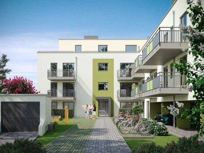 Schöne 2-Zimmer Wohnung mit geräumigen Süd-Balkon