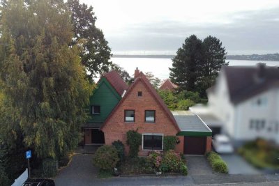 Einfamilienhaus mit Blick auf die Eckernförder Bucht
