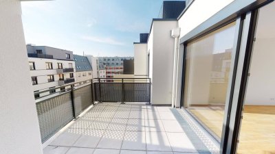 Herrliche 3-Zimmer-Neubauwohnung mit Balkon + Stellplatz!