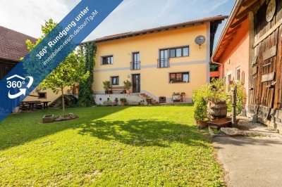 Neu renoviertes Anwesen mit Nebengebäuden aus Ausbauflächen Nähe Passau