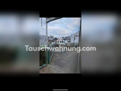 Tauschwohnung: Biete wunderschöne 2-Zimmer-Wohnung mit Dachterrasse