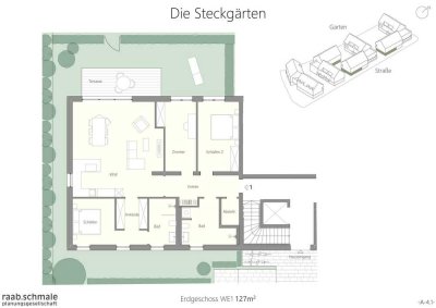 Die Steckgärten - Wohnung A1