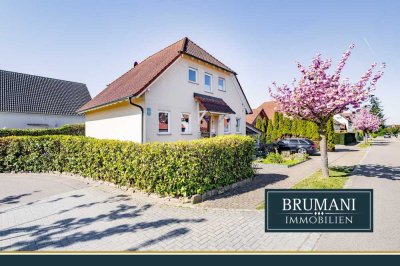BRUMANI | Wohnglück für die ganze Familie – mit Garten, Balkon, Kamin und weiterem Ausbaupotenzial
