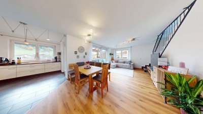 Maisonette-Wohnung nahe Zentrum