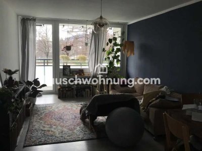 Tauschwohnung: Helle 3-Zimmer-Wohnung (Balkon)