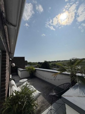 Moderne 3 Zimmer Penthouse Wohnung in Rheinnähe