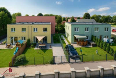 Kottingbrunn ! 4 belagsfertige Doppelhaushälften (zwei verfügbar) in guter Lage.