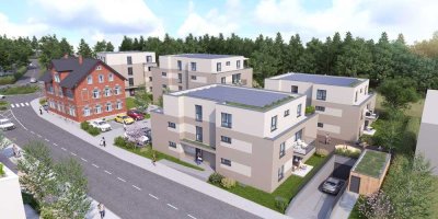 Dreizimmerwohnung, mit Balkon und Personenaufzug im 1. OG, in ruhiger Wohnlage am Kocher