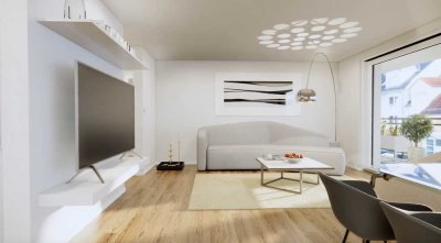 Baustellenberatung: Sa., 10.05. von 11-13 Uhr, Schöne 2-Zimmer-Wohnung mit tollem Balkon!