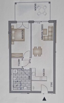2-Raum-Wohnung in Mietingen WP2