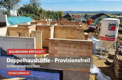 Sommer-AKTION! Baubeginn Erfolgt! Neubau-Doppelhaushälfte in Unterpremstätten! Moderne Wohnanlage mit nur 10 Einheiten!