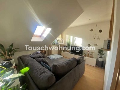 Tauschwohnung: Biete Charmante DG Wohnung gegen 3 Raumwohnung in Schleußig