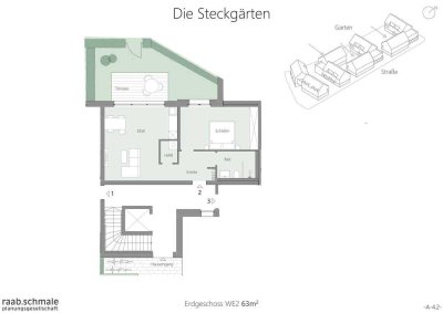 Die Steckgärten - Wohnung A2