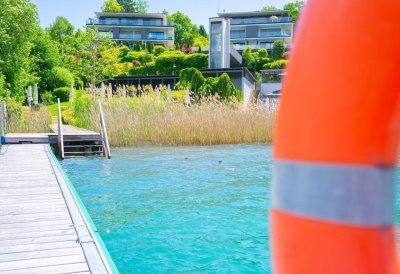 ROSENHOF RESIDENZEN Wörthersee - Traumhafte Garten-Seewohnung mit atemberaubendem Wörtherseeblick