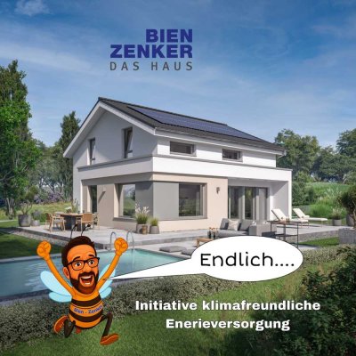 "Energie selbst erzeugen - mit Bien-Zenker und Plan."
