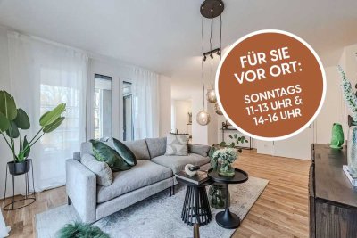 Willkommen in Mainz-Weisenau - 2-Zimmer-Wohnung mit hochwertiger Ausstattung + Loggia
