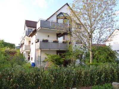 Helle 1 Zi.-Whg., West-Balkon, 1 PKW-Stellpl., (Laminatboden)
